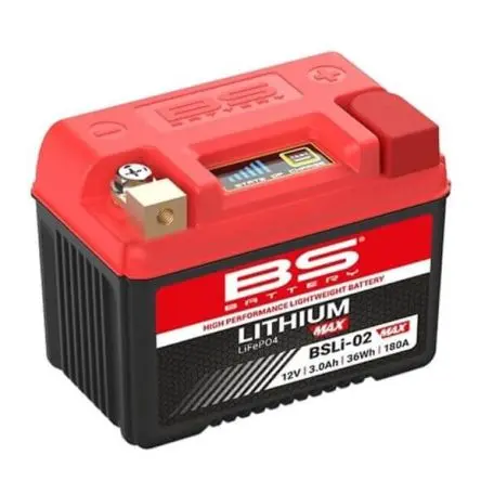 [01-1126868] Batterie lithium BS Battery BSLI-02 Max