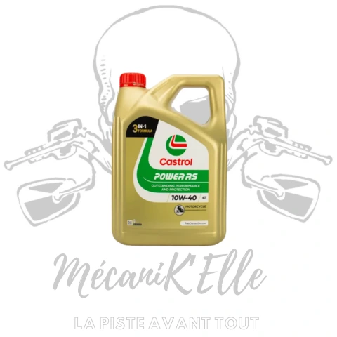 [19-pw1-10w40-4L] Huile moteur Castrol Power RS 4T 10W-40 4L