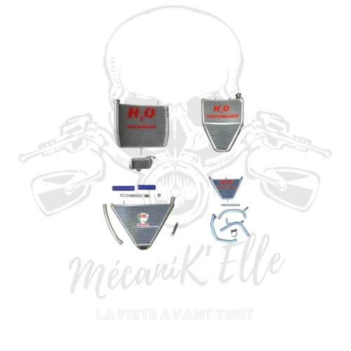 [30-GR723] Radiateur H2O Performance pour Yamaha R6 17-25