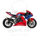 Silencieux Akrapovic pour Honda CBR1000RR 20-23