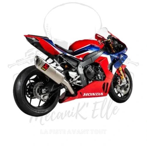 Ligne complète Akrapovic inox pour Honda CBR1000RR 20-23