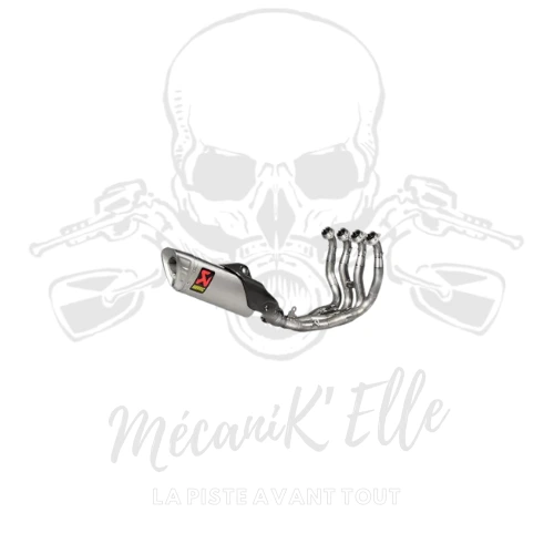 Ligne complète Akrapovic titane pour Yamaha R1/R1M 20-24