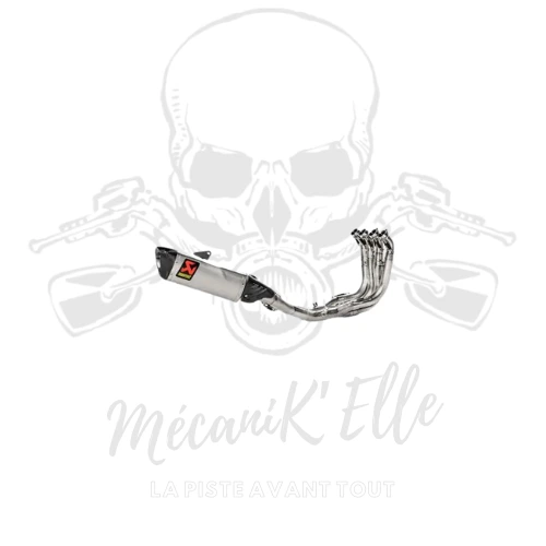 Ligne complète Akrapovic full titane pour BMW S1000RR 19-25/S1000R 21-25