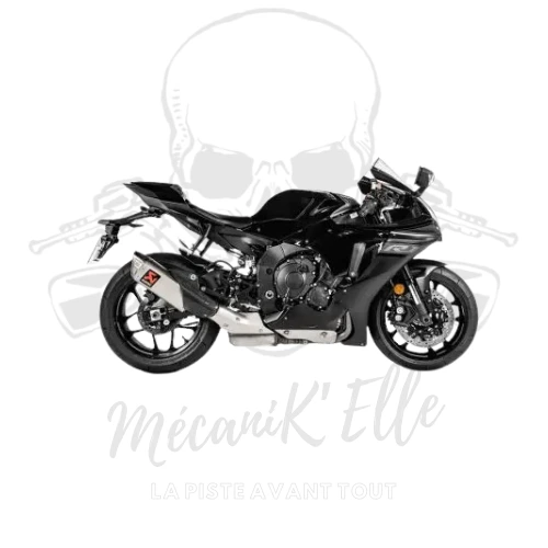 [Référence : 05-18113873] Silencieux Akrapovic titane pour Yamaha R1/R1M 20-24