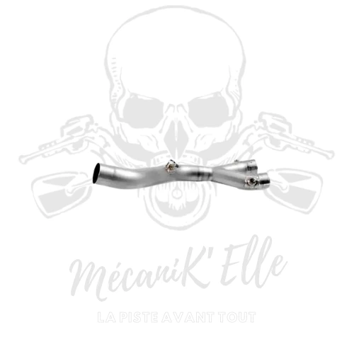 [Référence : 05-18611410] Raccord décatalysé Akrapovic pour Yamaha R1 15-24
