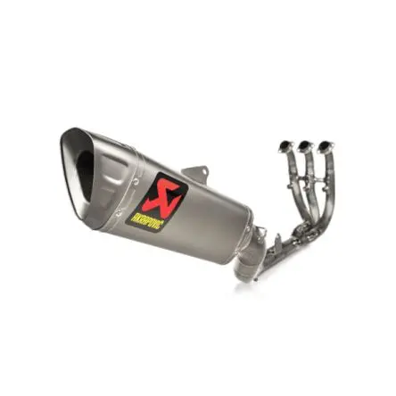 [Marque : Akrapovic  Référence : 05-18103237] Ligne complète Akrapovic pour Yamaha R9 25