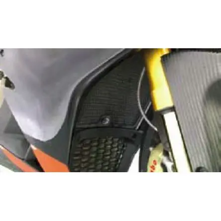 [Référence : 69-RAD0076TI] Grille de protection de radiateur R&G Aprilia RSV4 09-17
