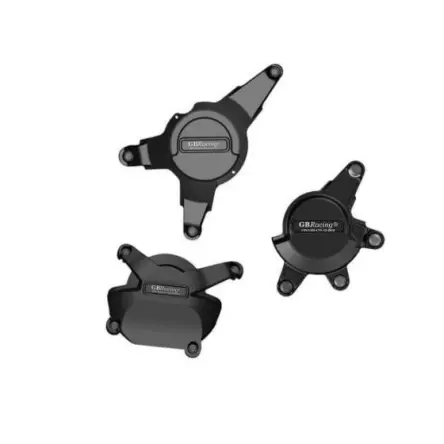[Référence : 02-GBCBR10002008SET] Kit protection carter GB Racing pour Honda CBR1000RR 08-16