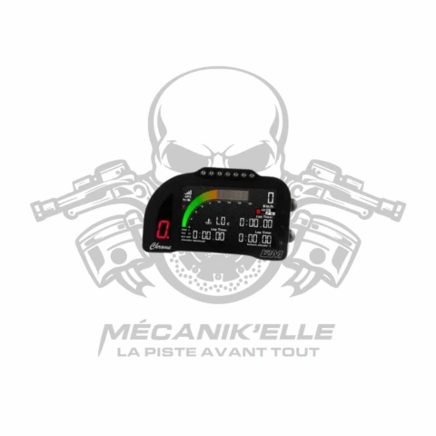 [Référence : 46-I2MPZX1021] Tableau de bord I2M Chrome Plus2 pour Kawasaki ZX10R 21-25