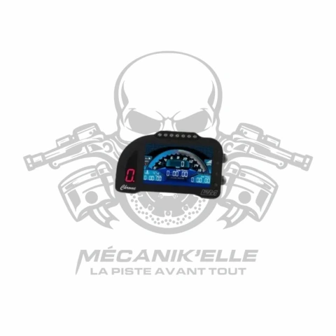 Tableau de bord I2M Chrome Pro2 pour Kawasaki ZX10R 21-25