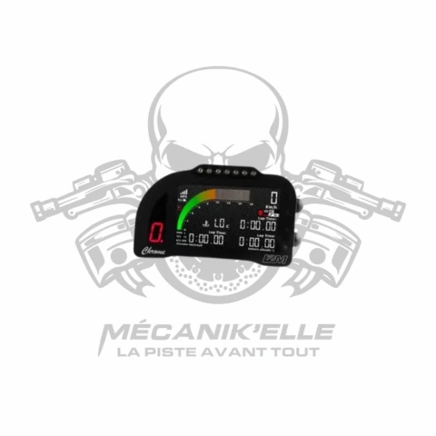 [Référence : 46-I2MPR72122] Tableau de bord I2M Chrome Plus2 pour Yamaha R7 21-25