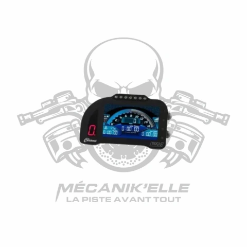 Tableau de bord I2M Chrome Pro2 pour Yamaha R7 21-25