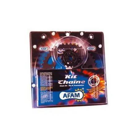 Kit chaine Afam 520 acier pour Yamaha R1 15-24 (15x41)