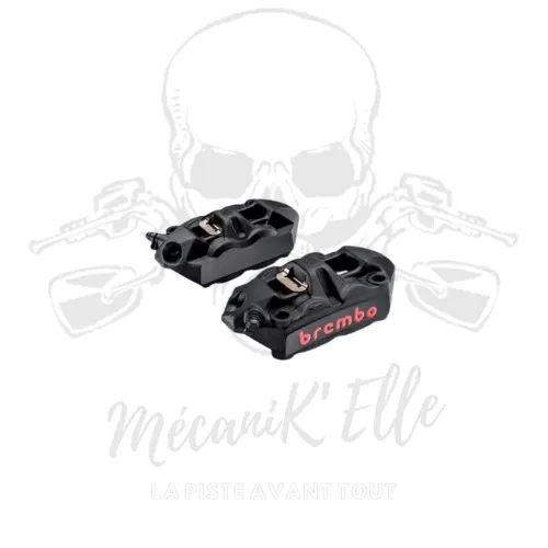 Etriers de frein avant Brembo M4 Noir